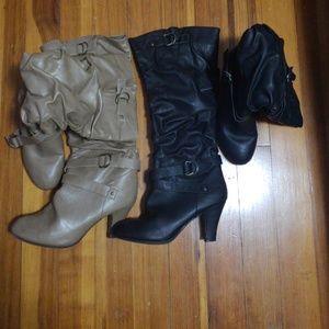 Slouch Strap Boots